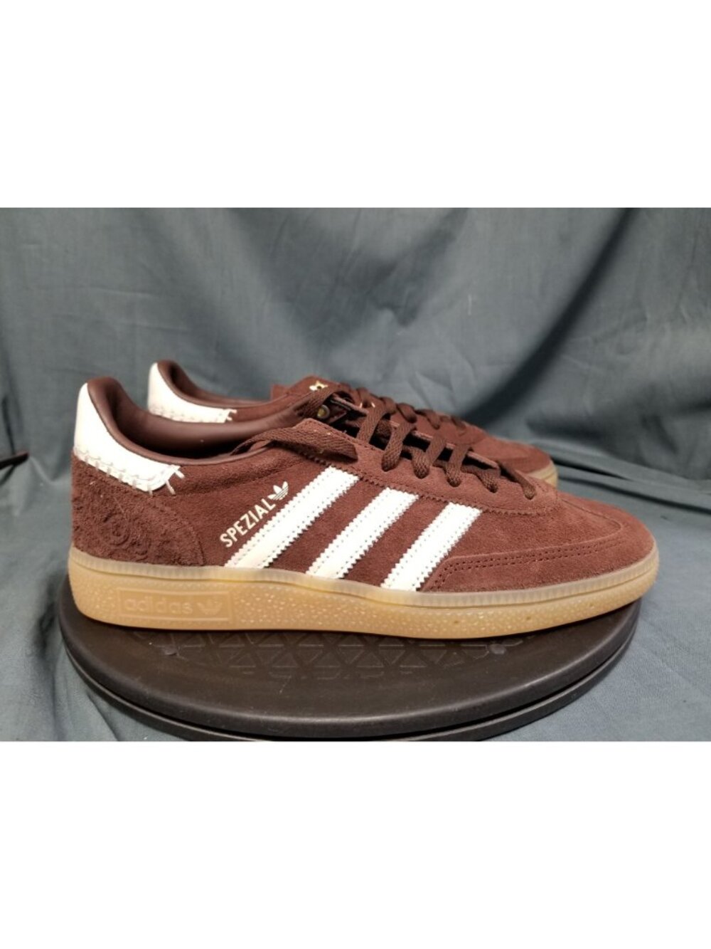 Adidas Handball Spezial Auburn Off White Gum JQ4489 Women's Size 8.5 NEW NO BOX - Picture 9 of 11
